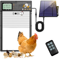 Автоматическая дверь XRDZYXGS XR-JM001 для курятника, белый (my-20093)