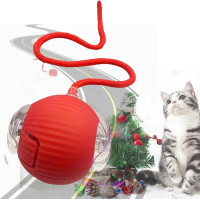 Автоматична інтерактивна іграшка, що котиться, BLUEYPET BL2412-cat для кішок, червоний (my-20087)