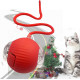 Автоматична інтерактивна іграшка, що котиться, BLUEYPET BL2412-cat для кішок, червоний (my-20087)