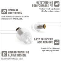 Беруші Alpine MusicSafe Pro, чорні (my-20085)