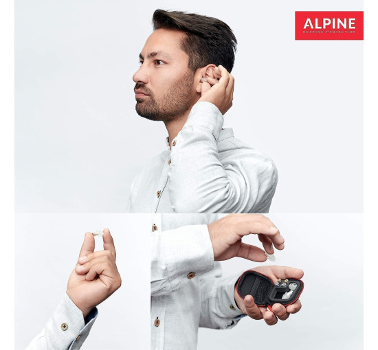 Беруши Alpine MusicSafe Pro, черные (my-20085)