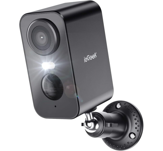 Беспроводная уличная камера видеонаблюдения ieGeek ZY-C1, 2K, 3 МП, черный (my-20052)