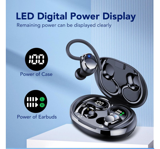 Бездротові навушники QXQ Q62, з двома HD-мікрофонами, чорний (my-20149)