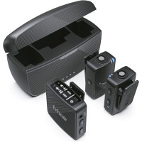 Беспроводной петличный микрофон FIFINE M9 для iPhone/Android/камеры, черный (my-20025)