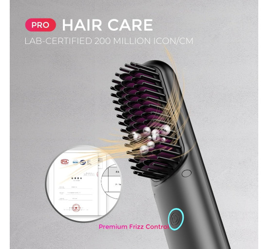 Беспроводной выпрямитель для волос TYMO HC122, черный (my-20068)