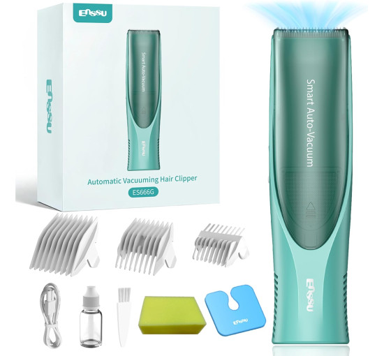 Бесшумная электрическая машинка Bufccy ES666G для стрижки волос (my-20012)