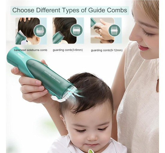 Бесшумная электрическая машинка Bufccy ES666G для стрижки волос (my-20012)