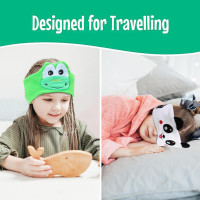 Дитячі навушники UOEPOWA з оголов'ям, бездротові, динозавр (my-20183) Дитячі навушники UOEPOWA з оголов'ям, бездротові, динозавр (my-20183)