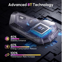 Динамики для мотоциклетного шлема Moman H4 PLUS, аккумулятор 1000 мАч, с двойным шумоподавлением (my-20017)