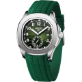 Дизайнерские кварцевые  часы NIBOSI US2653, аналоговые военные часы с календарем, зеленый (my-20063)