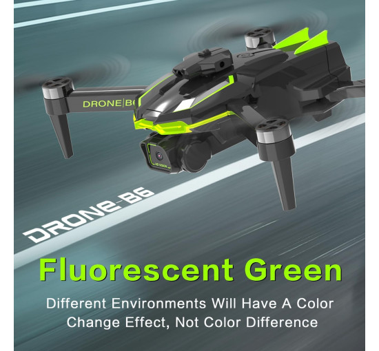 Дрон HONIVON Drone B6 з камерою 8 Мп 1080P HD, сірий (my-20082)