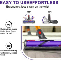 Електрична щітка SIMAIYI, сумісна з Dyson V7, V8, V10, V11, V15, сірий (my-20173)