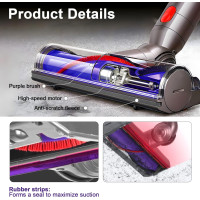 Електрична щітка SIMAIYI, сумісна з Dyson V7, V8, V10, V11, V15, сірий (my-20173)