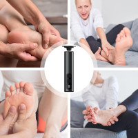 Электрический инструмент Generic для удаления мозолей на ногах, черный (my-20182)