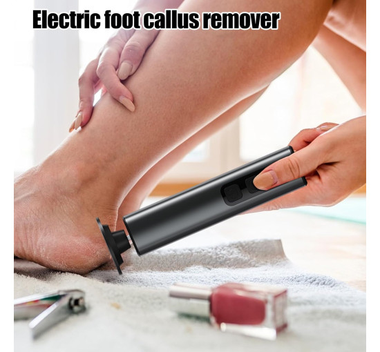 Электрический инструмент Generic для удаления мозолей на ногах, черный (my-20182)