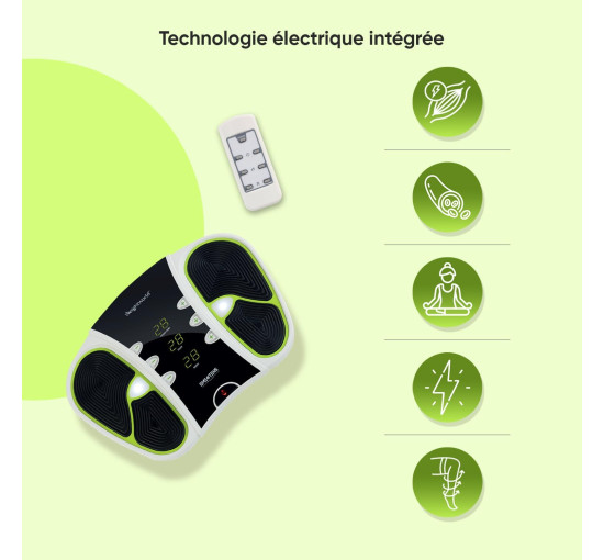 Электрический массажер для ног Weightworld, белый (my-20096)