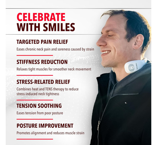 Електричний масажер FORTHiQ ST-304 для шиї (my-20144)