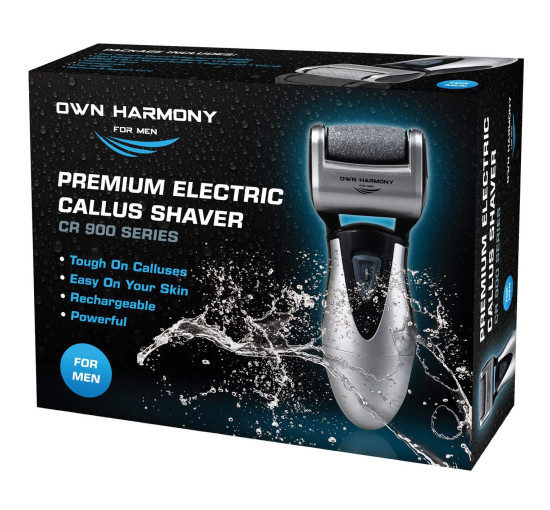 Электрическое устройство Own Harmony CR900 для педикюра с 3 роликами, серый (my-20127)