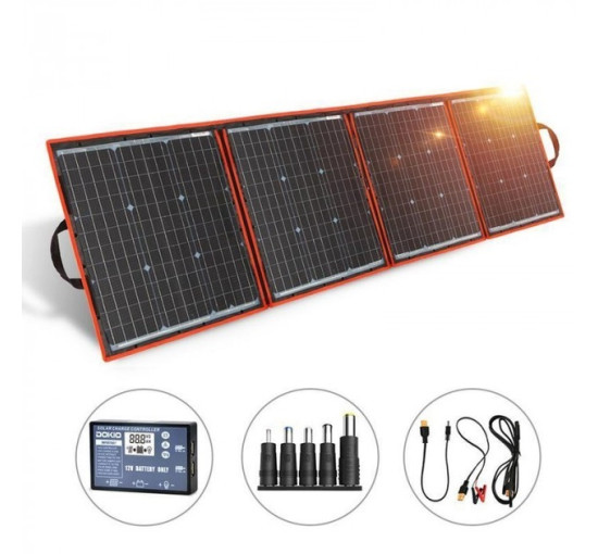 Гибкая мобильная солнечная батарея Dokio Solar FFSP-160M (my-20104)