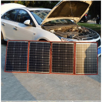 Гнучка мобільна сонячна батарея Dokio Solar FFSP-160M (my-20104)