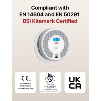 Интеллектуальный датчик дыма и угарного газа X-Sense SC07-MR11 с базовой станцией SBS50 (my-20004)