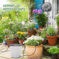 Комплект для капельного полива TRJZWA BSV-IC301 на солнечной батарее (my-20101)