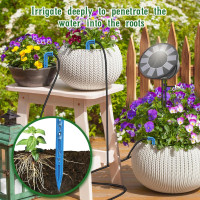 Комплект для капельного полива TRJZWA BSV-IC301 на солнечной батарее (my-20101)