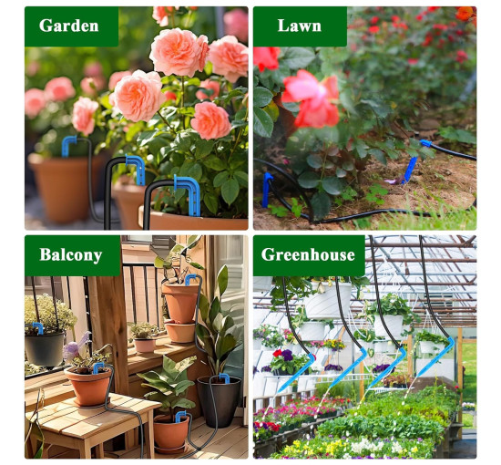 Комплект для розширення системи поливу TRJZWA BSV-ic301 на сонячній енергії (my-20133)