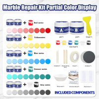 Комплект для ремонту MendMight 150 г ванн зі скловолокна, плитки, граніту, з міцною адгезією (my-20207)