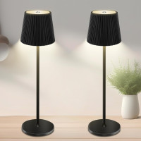 Комплект з 2 світлодіодних настільних ламп SPVIND SBSY-1, акумулятор 5200 мА·год, чорний (my-20036)