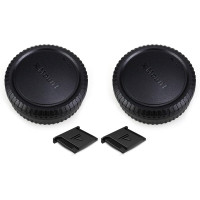 Комплект PROfezzion CapK4 з 2 кришок корпусу X-Mount та задніх кришок об'єктива для Fujifilm, чорний (my-20180) Комплект PROfezzion CapK4 з 2 кришок корпусу X-Mount та задніх кришок об'єктива для Fujifilm, чорний (my-20180)