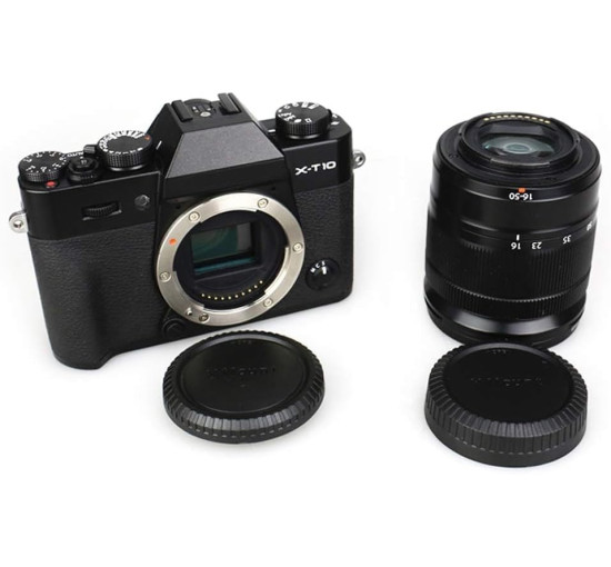 Комплект PROfezzion CapK4 з 2 кришок корпусу X-Mount та задніх кришок об'єктива для Fujifilm, чорний (my-20180)