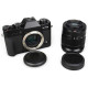 Комплект PROfezzion CapK4 з 2 кришок корпусу X-Mount та задніх кришок об'єктива для Fujifilm, чорний (my-20180)
