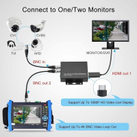 Конвертер Tvi у Hdmi Wsdcam Full HD 4K, чорний (my-20131)