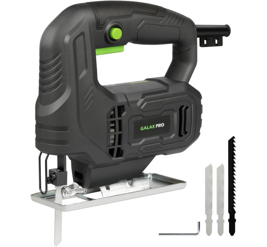 Лобзик GALAX PRO 78126 400 Вт с регулируемой скоростью, черный (my-20109)