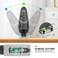 Лобзик GALAX PRO 78126 400 Вт с регулируемой скоростью, черный (my-20109)