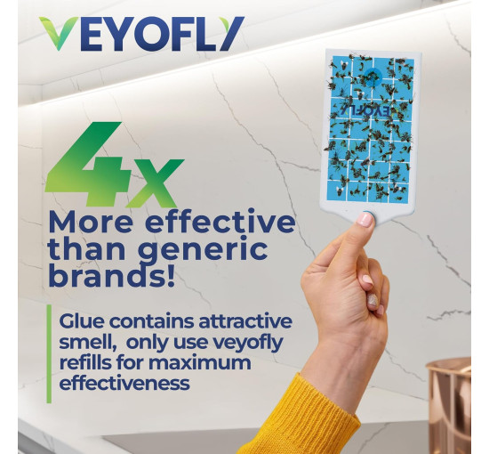 Ловушка для насекомых с подсветкой VEYOFLY VF02 для дома, белый (my-20203)