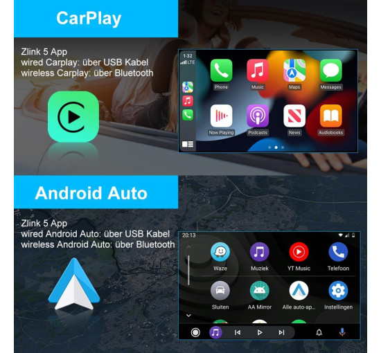 Магнитола AWESAFE XTPV72SC-F Android 13 для Opel Corsa, Astra, Zafira, Meriva с 7-дюймовым экраном, 2 ГБ + 32 ГБ, черный (my-20029)