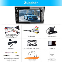 Магнітола AWESAFE XTPV72SC-F Android 13 для Opel Corsa, Astra, Zafira, Meriva з 7-дюймовим екраном, 2 ГБ + 32 ГБ, чорний (my-20029)