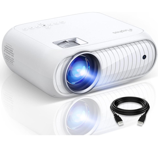 Мини-проектор ELEPHAS BL108 Phone Projector, разрешение 1080P с яркостью 8500 люкс, белый (my-20034)