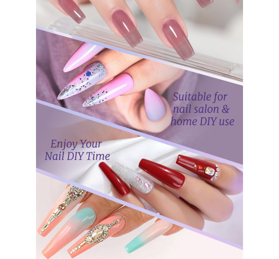 Мініатюрна ультрафіолетова лампа Mlogiroa 0058-W для нігтів, 3 Вт, білий (my-20145)