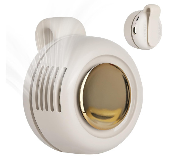 Мініатюрний вентилятор Feitenn MF019 без лопатей, білий (my-20132)