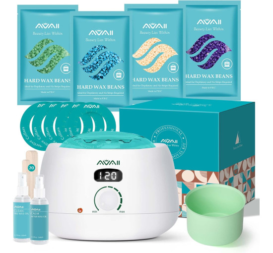 Набір для депіляції AVAII з восковими кульками 400 г (my-20084)