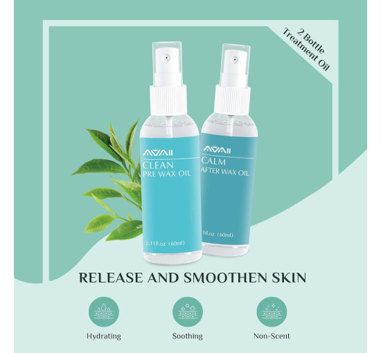 Набір для депіляції AVAII з восковими кульками 400 г (my-20084)