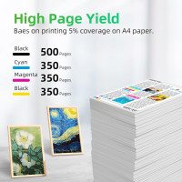 Набор картриджей Q-image 604-8P, совместимый с картриджами Epson 604 XL (my-20055)