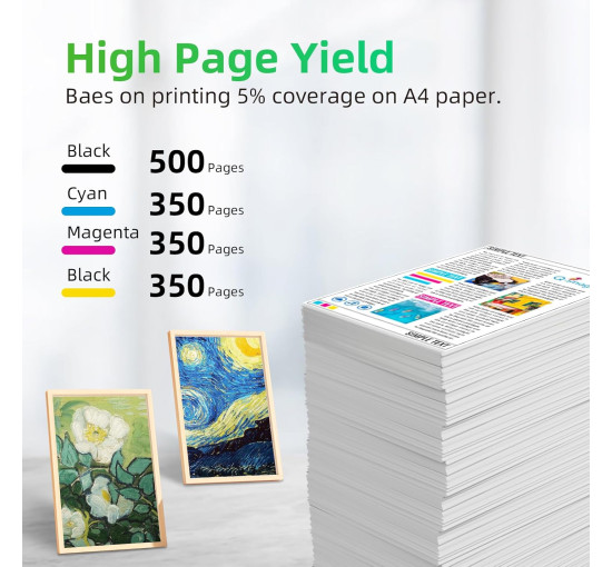 Набор картриджей Q-image 604-8P, совместимый с картриджами Epson 604 XL (my-20055)