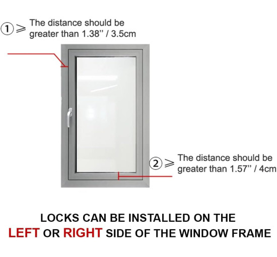 Обмежувач відкриття вікон BeeGo, дитячий замок для ПВХ-вікон, білий (my-20171)