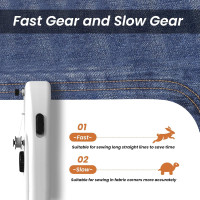 Портативна електрична міні-швейна машинка Ykall FRJ-S1, білий (my-20073)