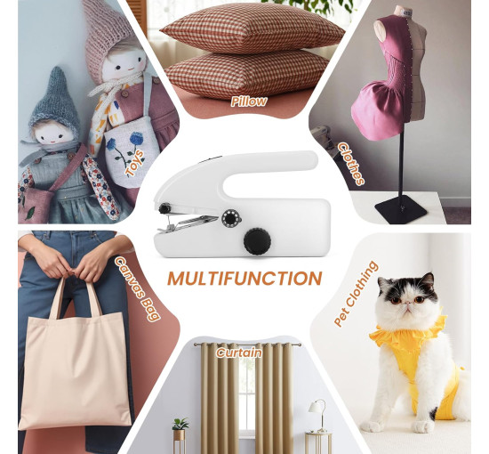 Портативная электрическая мини-швейная машинка Ykall FRJ-S1, белый (my-20073)