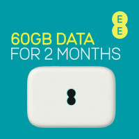 Портативный 4G Wi-Fi роутер EE PAYG 4G WiFi 2 60 ГБ, белый (my-20136)